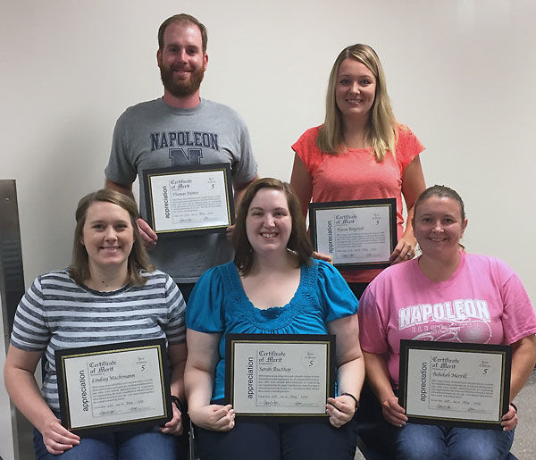 NAS staff recognized for 5 years